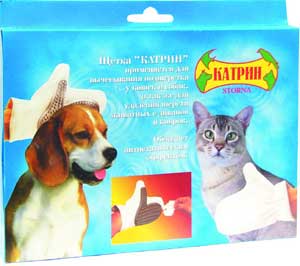 Рукавицы для собак и кошек с антистатическим эффектом